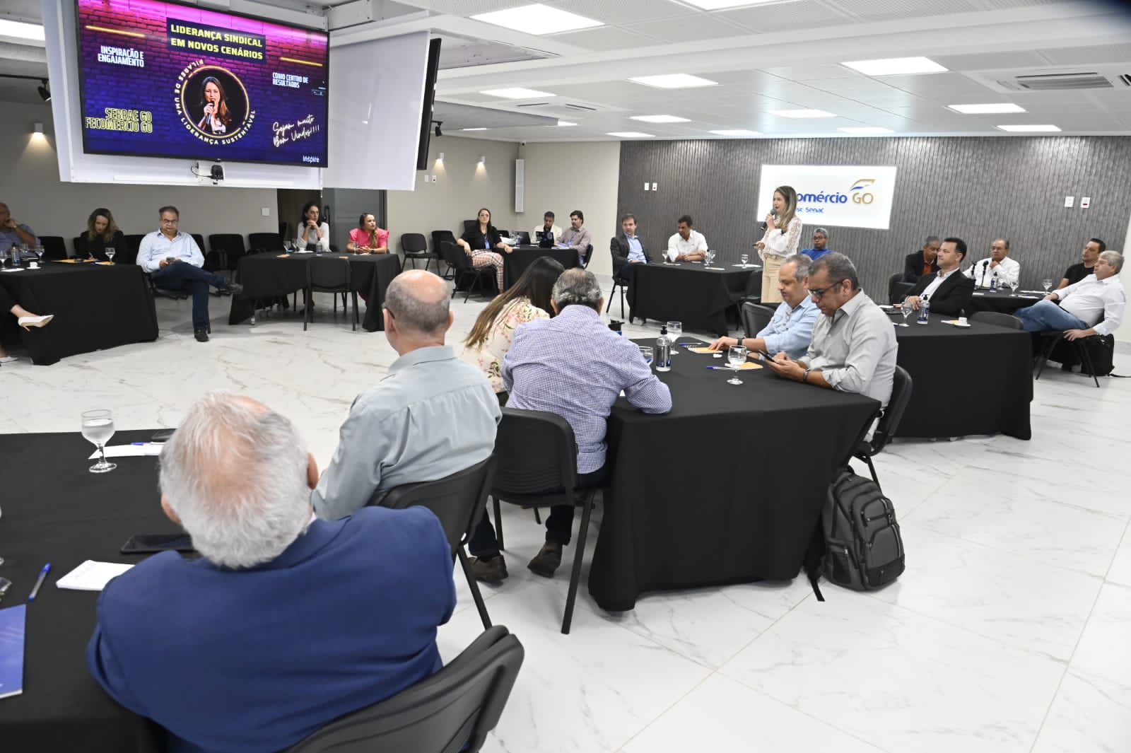 Encontro com lideranças no Fecomércio GO